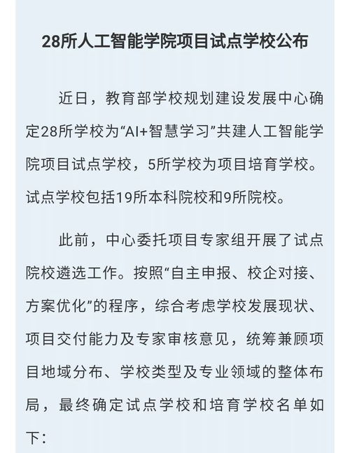 厲害了 菏澤這所學校入選人工智能學院項目試點學校,全國僅28所 看看有沒有你學校