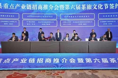 白河茶香溢十堰，文旅招商譜新篇——白河縣重點產業鏈招商推介會暨第六屆茶旅文化節活動側記